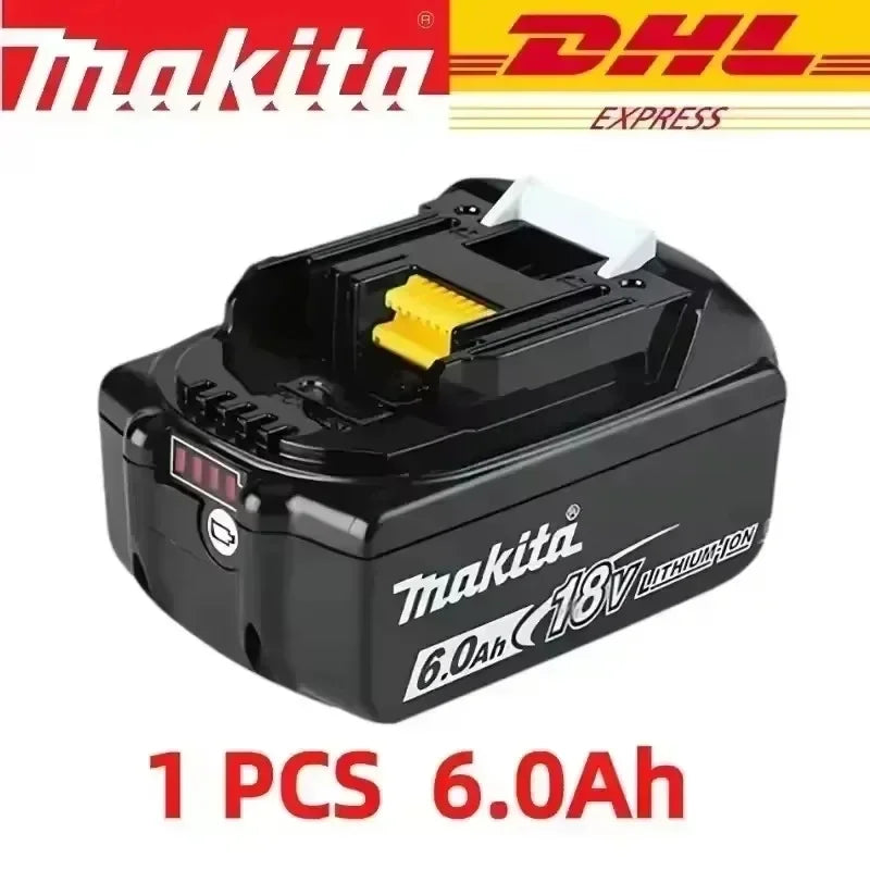 Spedita dalla Francia, nuova batteria Makita 6ah 18V 6ah bl1830b bl1840 bl1860 bl1815 bl1850b bl1850, batteria al litio di ricambio