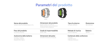 HONOR CHOICE Watch 2 Pro Uomo Donna, 1.97" Orologio Smartwatch con Chiamata Bluetooth, Batteria 14 giorni, GPS, 120+ Sportive Smart Watch con Sonno e Cardiofrequenzimetro, 5ATM per Android iOS, Nero