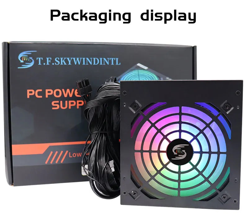 Fonte 500w PSU12V Alimentatori per PC Per Ufficio 500W 24pin ATX Alimentatore per computer PSU 500W Alimentazione per PC Gaming PC Gamer Sorgente Gioco