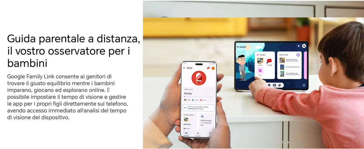 HONOR Pad X8a Tablet da 11", Display con Protezione degli Occhi a 90Hz, Batteria da 8300mAh, 4 Altoparlanti, Android 14, WiFi, Space Gray