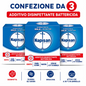 Confezione da 3, 4 o 5 Napisan Additivo Polvere 500 g, additivo per bucato in lavatrice e a mano, formato scorta per casa e lavanderia
