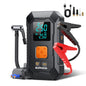 Avviatore di Emergenza per Auto con Compressore d'Aria Senza Fili, Gonfiatore Pneumatici, Booster Batteria con Power Bank e Torcia LED, Avviatore 12V per Tutti i Veicoli a Benzina o Diesel fino a 10.0L, Avviatore di Emergenza