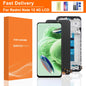 Schermo OLED per Xiaomi Redmi Note 12 4G 23021RAAEG muslimah Display Lcd Touch Screen con cornice per Redmi Note 12 4G LCD