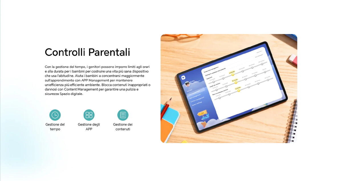 HONOR Pad X8b, tablet versione UE, batteria da 10.100 mAh, display HONOR Eye Comfort FullView da 11 pollici, chipset Snapdragon a 6 nm, struttura in metallo resistente, tablet Android