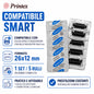 Confezione da 1 pack Tampone Inchiostratore Smart SM BL5, 5 Tamponi inchiostratori di ricambio per Etichettatrice e Prezzatrice
