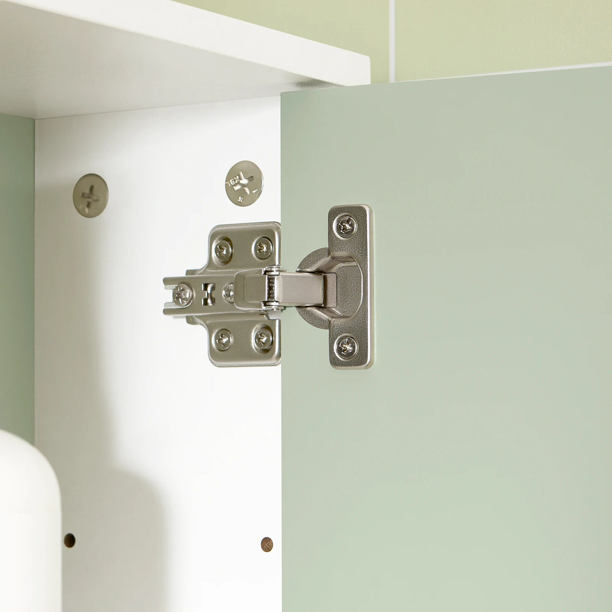 SoBuy BZR140-GR bagno e cucina Parete Bagno Armadio sospeso Armadio Bianco 60x15x54 cm