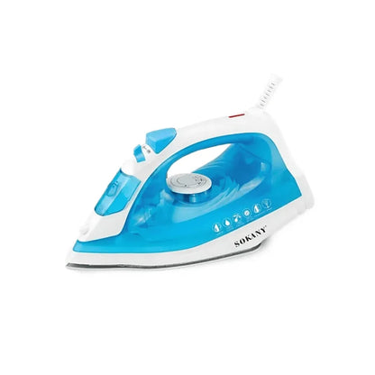 Ferro da Stiro a Vapore Elettrico per Vestiti 1600W, Temperatura Regolabile, Funzione Spray e Vapore Potenziato, Piastra Antiaderente, Serbatoio Acqua da 220 ml, Stiratura Rapida per Casa