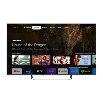 Smart Tech 55UG10V3 55" Ultra HD 4K Smart HDR Google TV, Dolby Audio, Wi-Fi, Bluetooth, Chromecast, Nero