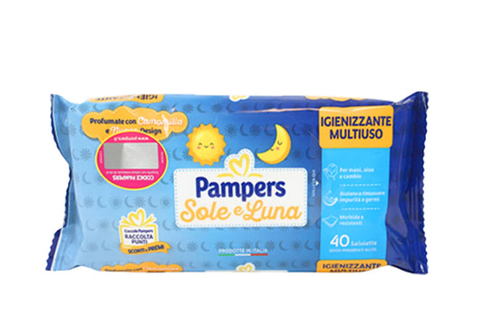 18x Pampers Salviette Sole e Luna 40pz