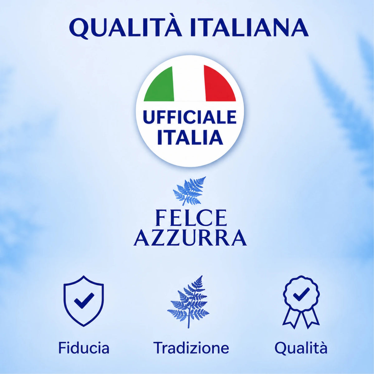 Confezione da 12 Felce Azzurra Doccia Classica 250 ml, bagnodoccia profumato per la detersione quotidiana, 3 L totali