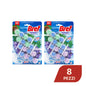 Confezione da 8, 12 o 16 Bref Power Activ Pino e Lavanda, tavolette WC da 4x50 g, detergente solido per pulizia e freschezza del WC