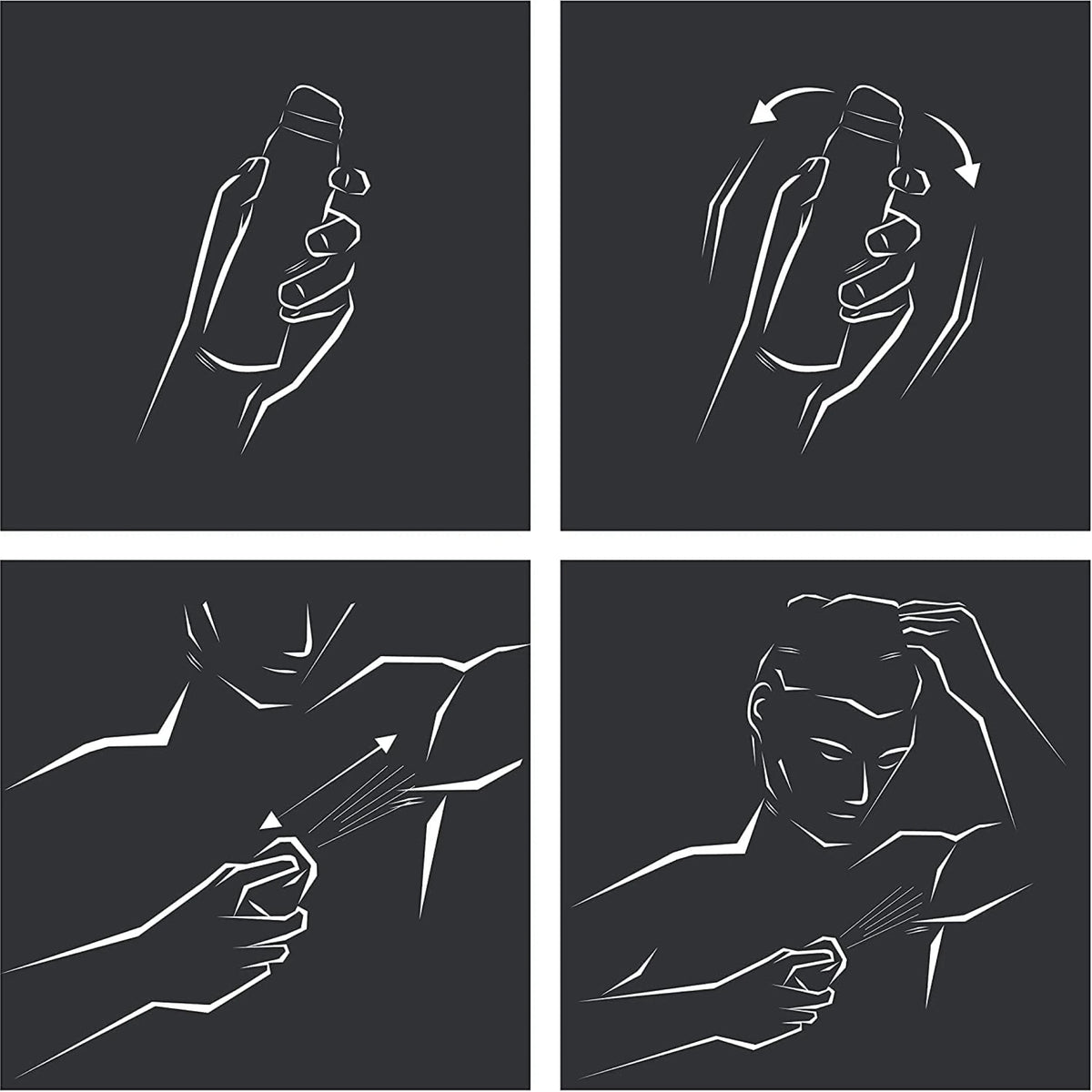 Dove Men+Care Spray Minerals + Sage 150 ml, deodorante spray uomo, varianti da 2, 3 o 6 confezioni, 300/450/900 ml totali