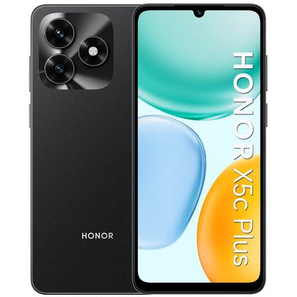 Smartphone HONOR X5c Plus, 5260 mAh, display da 6,74 pollici a 90 Hz, fotocamera da 50+5 MP, Android 15, processore octa-core, riconoscimento delle impronte digitali e del volto