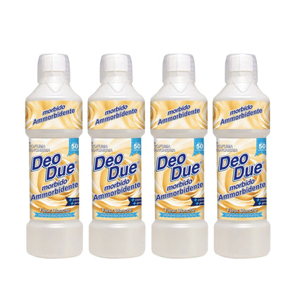 4x Deo Due Ammorbidente 1L 50lav. Totale 200lav.