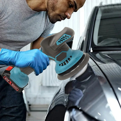    Lucidatrice elettrica portatile a 6 velocità, senza fili, per auto, con batteria Makita 21V