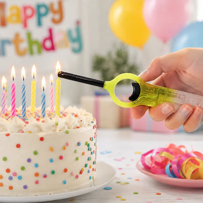 Confezione da 20 accendigas Rocket Barney, accenditori multiuso dal design semplice e moderno per cucina, fornelli, candele, barbecue e uso quotidiano