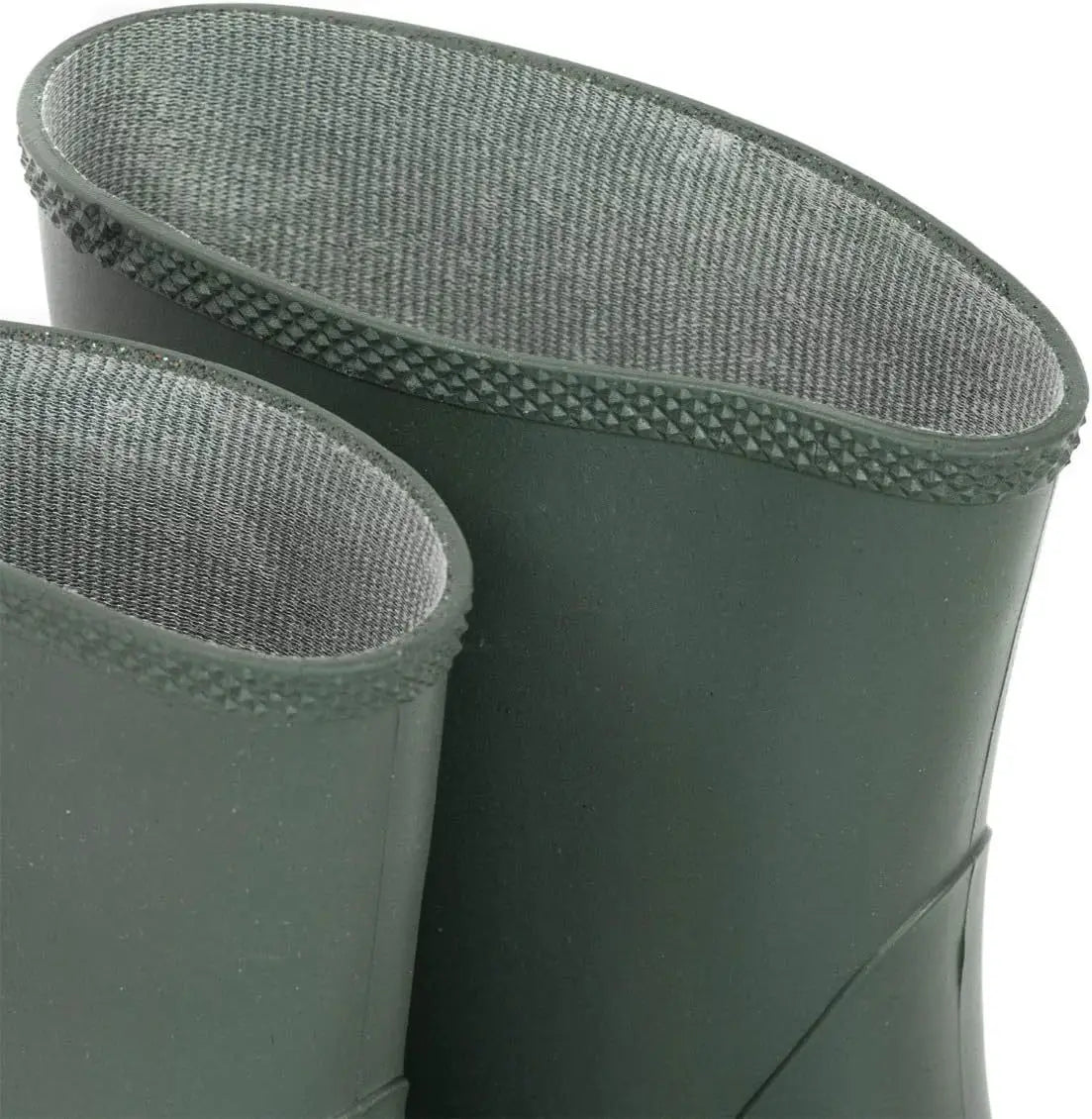 Stivali da pioggia e giardinaggio unisex high top antiscivolo | Stivali resistenti e impermeabili per esterni, lavaggio auto, pesca-Stivali in PVC di Colore Verde Alto, Altezza Ginocchio