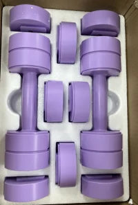 MERACH Set di manubri regolabili da 2, pesi manuali 4 in 1 per donne a casa, manubri pesi liberi ciascuno 2,2 libbre 4,4 libbre 6,6 libbre 8,8 libbre