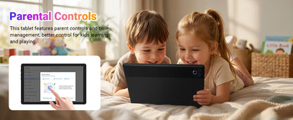 Kb1001L Tablet Android 16 con schermo touchscreen da 10,1 pollici, 20(3+17)Gb di RAM + 64Gb di ROM, processore 5-Core A333 con tastiera, mouse, penna, custodia e auricolari, batteria da 6000Mah, doppia fotocamera 5Mp+8Mp, Wi-