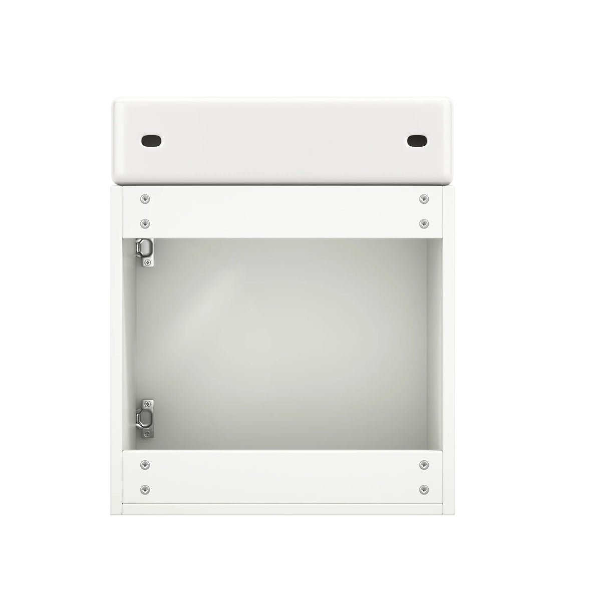 Mobiletto da bagno a parete, armadietto portaoggetti multifunzionale e organizer con lavabo e maniglie dorate, mobile per la casa per bagno degli ospiti, lavanderia e altri piccoli spazi