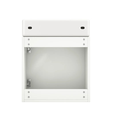 Mobiletto da bagno a parete, armadietto portaoggetti multifunzionale e organizer con lavabo e maniglie dorate, mobile per la casa per bagno degli ospiti, lavanderia e altri piccoli spazi