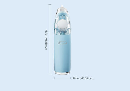 MAMIJOY Aspiratore nasale elettrico 2 in 1 per bambini e funzione nebulizzatore 6 modalità di aspirazione e nebulizzatore musicale per bambini e pulitore nasale U95