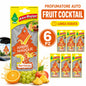 Confezione da 6, 12 o 24 Arbre Magique Fruit Cocktail, profumatori auto da appendere, fragranza fresca e delicata, formato scorta per auto, furgone, armadio e piccoli ambienti