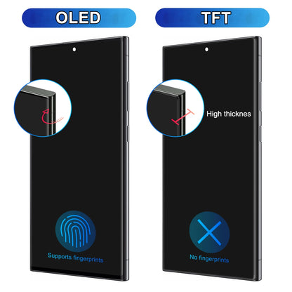 S23 Ultra Assemblea di Schermo per Samsung S23 Ultra S918 SM-S918B SM-S918U Display LCD Touch Screen Digitale Con Sostituzione del Telaio