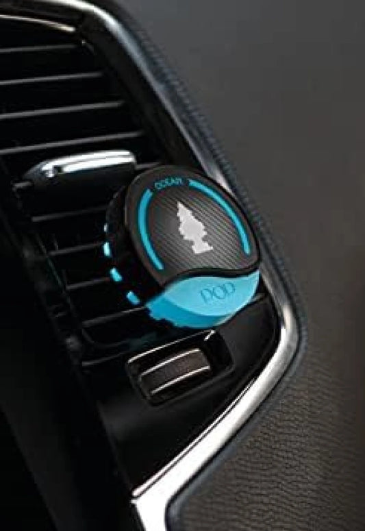 Confezione da 6 o 12 Arbre Magique POP Ice Pine o Green Mint, profumatori auto solidi assortiti, fragranza decisa e fresca, formato scorta per auto, furgone, armadio e piccoli ambienti