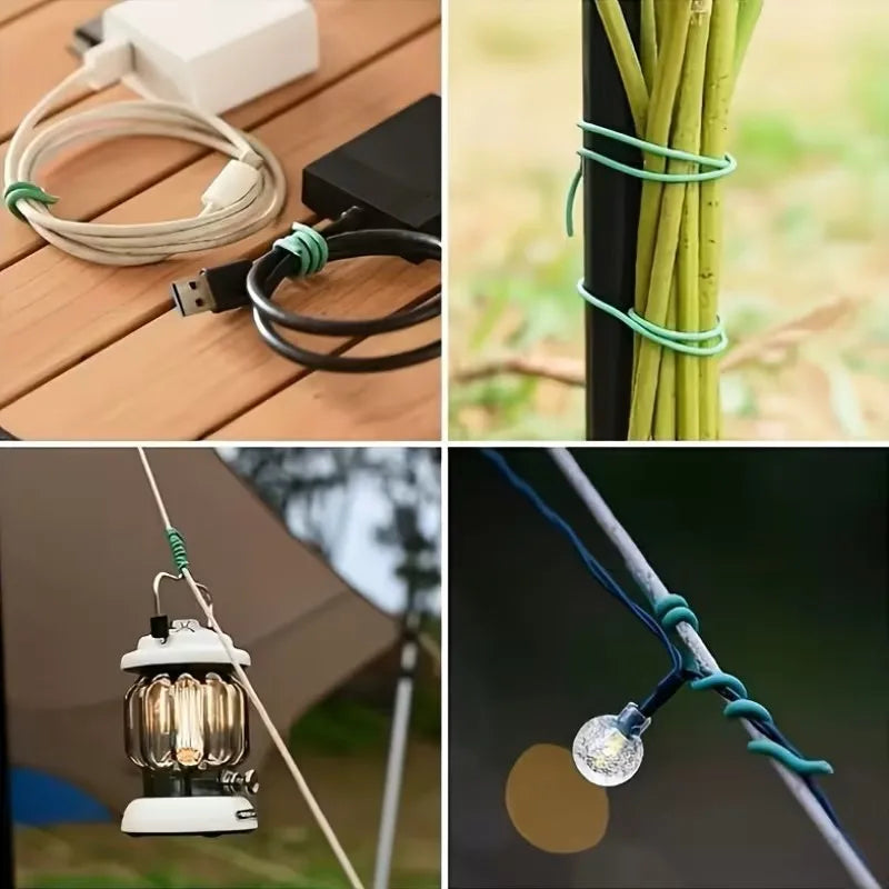 ROTOLI TUBETTO GOMITOLO PER LEGATURE ,3MM. Corda da Giardino Verde , Corda di Supporto per Piante Rampicanti, Ideale per Mais, Pomodori & Frutta - Legatura da Giardinaggio, Fascette resistenti e multifunzionali per il giardin