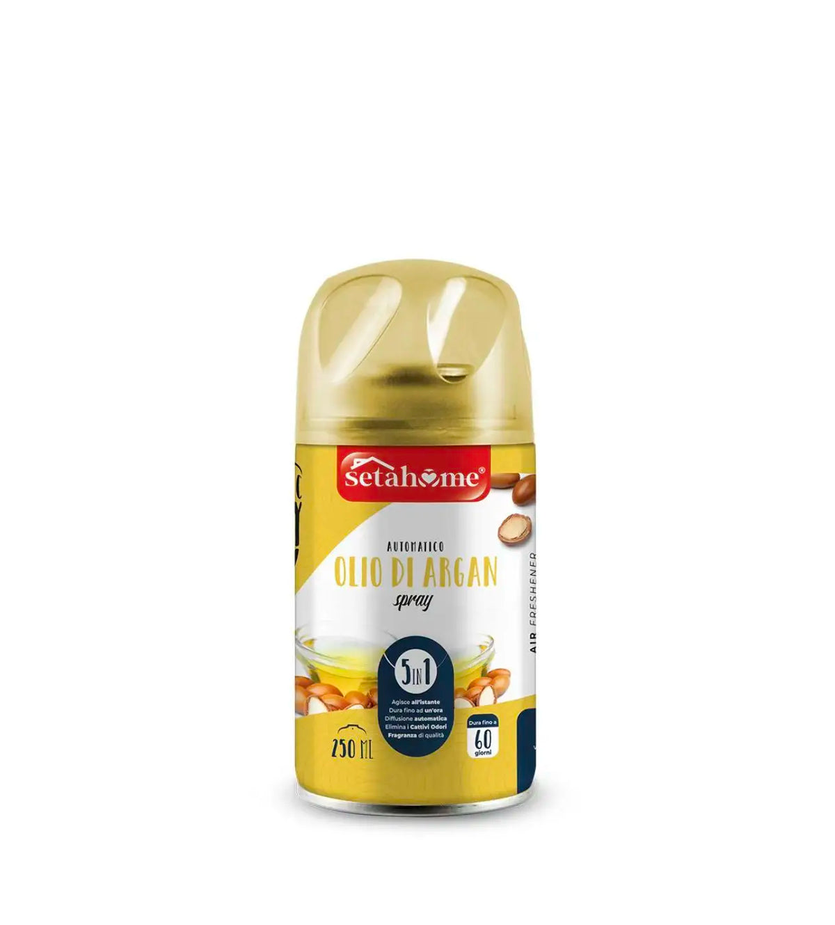 Set 6 Ricariche Spray Deomatic da 250 ml per Profumatori Ambiente, Ricarica Universale Deodorante per Ambienti, Diffusore Profumo Intenso Ideale per Casa e Ufficio gusti assortiti