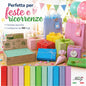 Confezione da 1 Carta Regalo Fantasy, 100 fogli 70 x 100 cm assortiti per confezioni regalo, feste, compleanni e ricorrenze