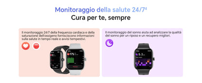 HONOR CHOICE Watch 2 Pro Uomo Donna, 1.97" Orologio Smartwatch con Chiamata Bluetooth, Batteria 14 giorni, GPS, 120+ Sportive Smart Watch con Sonno e Cardiofrequenzimetro, 5ATM per Android iOS, Nero