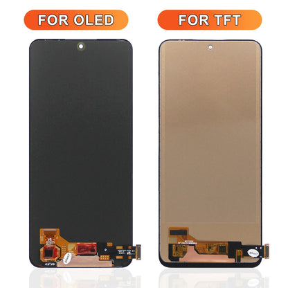 Schermo OLED per Xiaomi Redmi Note 12 4G 23021RAAEG muslimah Display Lcd Touch Screen con cornice per Redmi Note 12 4G LCD