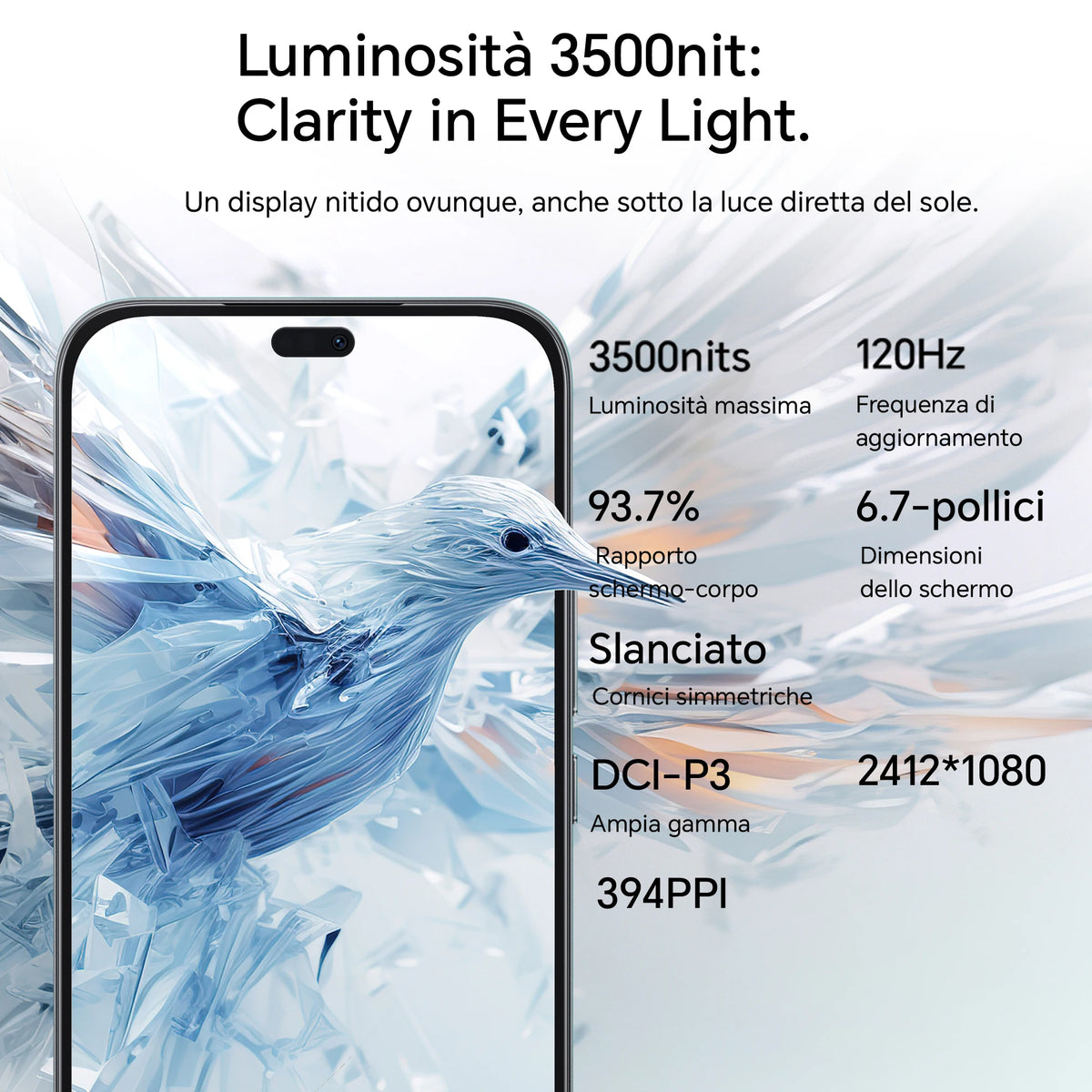 HONOR 400 Lite Smartphone 5G Dual SIM NFC, 108MP con pulsante AI telefono Android 15 , 6.7 pollici AMOLED Eye-Care Display , 5230 mAh,IP64&SGS, Velvet Black [Versione italiana]