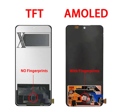 Super AMOLED Per Realme 12 + Plus 5G RMX3867 Display LCD Telaio Dello Schermo Touch Digitizer Per Realme 12 4G RMX3871 Display