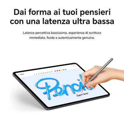 HONOR CHOICE penna per HONOR Pad 10/9/X9a, ad alta sensibilità, Palm Rejection, penna touch per tablet con rilevamento dell'inclinazione, penna capacitiva con 1 punta di ricambio