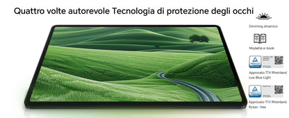 HONOR Pad X8a Tablet da 11", Display con Protezione degli Occhi a 90Hz, Batteria da 8300mAh, 4 Altoparlanti, Android 14, WiFi, Space Gray