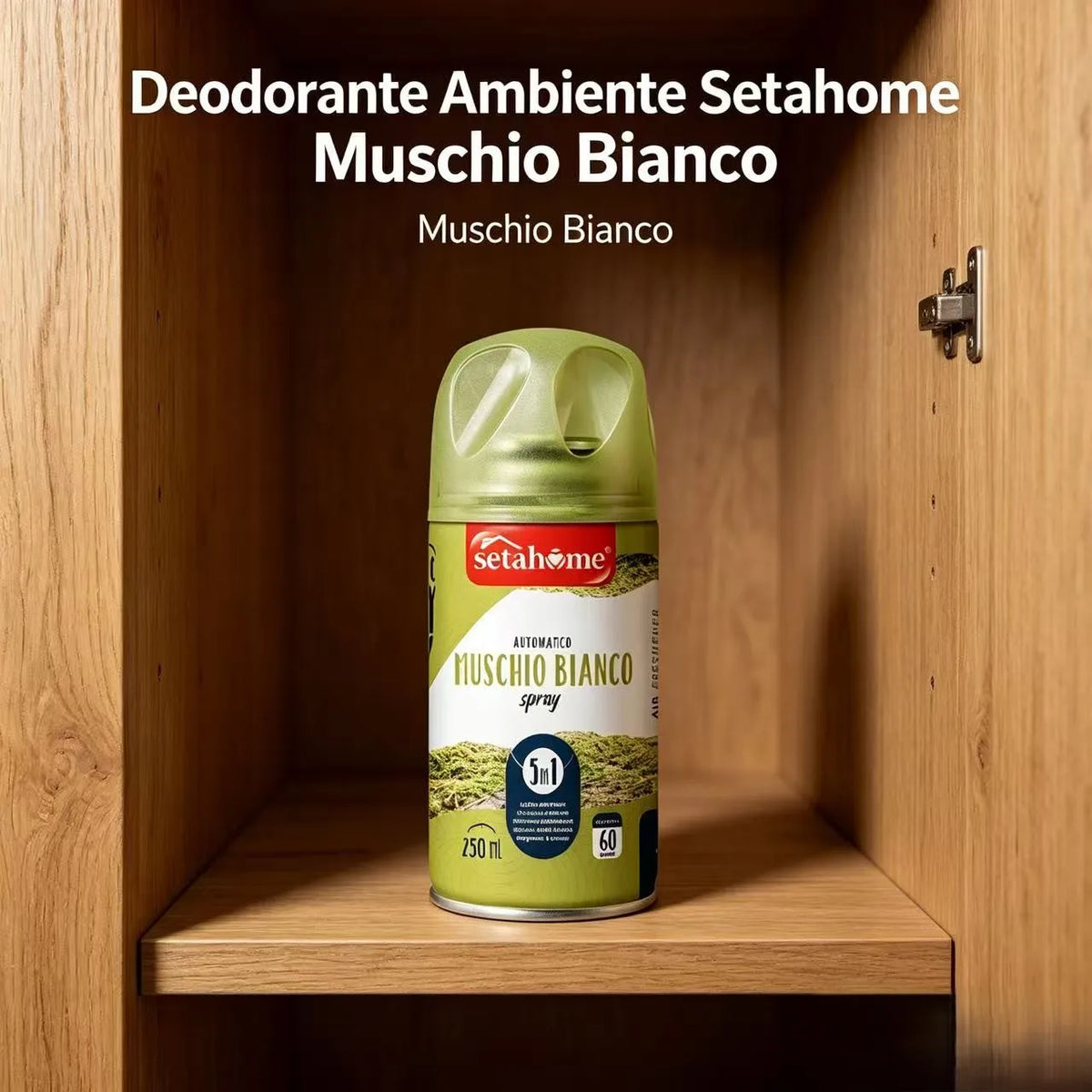 Set 6 Ricariche Spray Deomatic da 250 ml per Profumatori Ambiente, Ricarica Universale Deodorante per Ambienti, Diffusore Profumo Intenso Ideale per Casa e Ufficio gusti assortiti