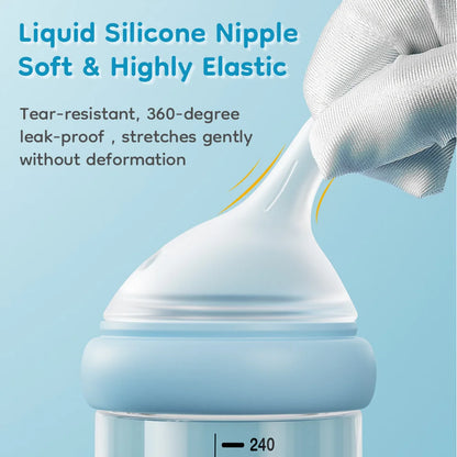 MAMIJOY GB60 – Biberon in vetro da 90, 160 o 240 ml