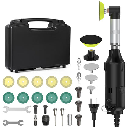 Utensile Elettrico per Fughe di Piastrelle in Ceramica 350W, Smerigliatrice Diritta a 6 Velocità Variabili, Macchina per Pulizia, Levigatura e Lucidatura