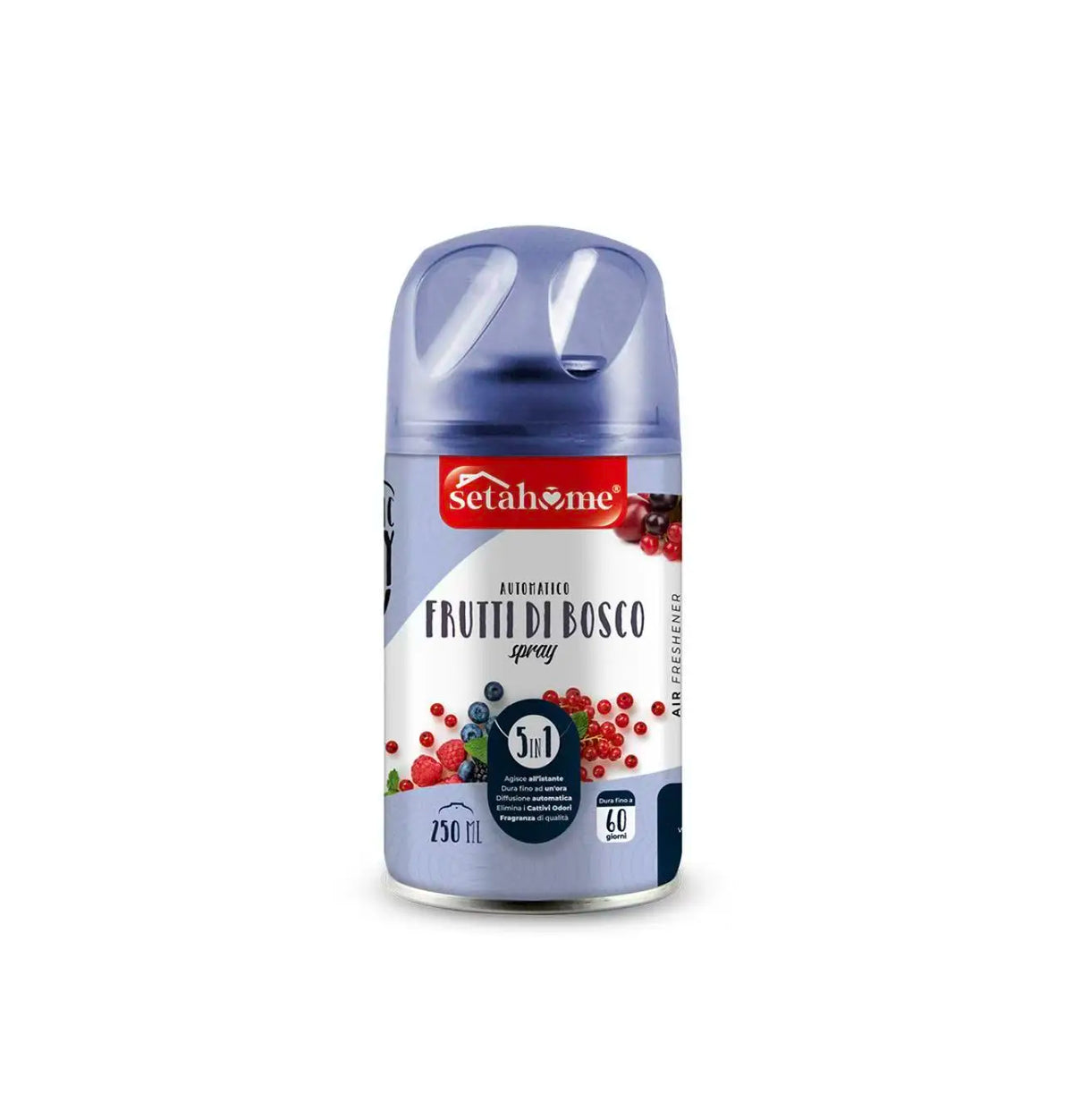 Set 6 Ricariche Spray Deomatic da 250 ml per Profumatori Ambiente, Ricarica Universale Deodorante per Ambienti, Diffusore Profumo Intenso Ideale per Casa e Ufficio gusti assortiti