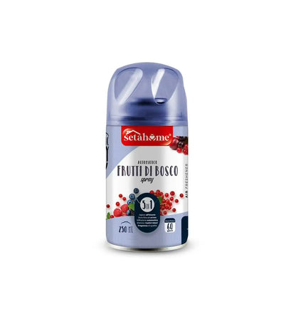 Set 6 Ricariche Spray Deomatic da 250 ml per Profumatori Ambiente, Ricarica Universale Deodorante per Ambienti, Diffusore Profumo Intenso Ideale per Casa e Ufficio gusti assortiti