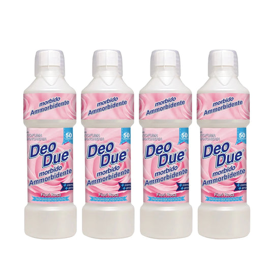 4x Deo Due Ammorbidente 1L 50lav. Totale 200lav.