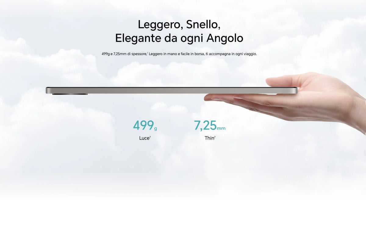 HONOR Pad X8b, tablet versione UE, batteria da 10.100 mAh, display HONOR Eye Comfort FullView da 11 pollici, chipset Snapdragon a 6 nm, struttura in metallo resistente, tablet Android
