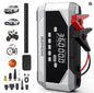 Avviatore di Emergenza per Auto con Compressore d'Aria Senza Fili, Gonfiatore Pneumatici, Booster Batteria con Power Bank e Torcia LED, Avviatore 12V per Tutti i Veicoli a Benzina o Diesel fino a 10.0L, Avviatore di Emergenza