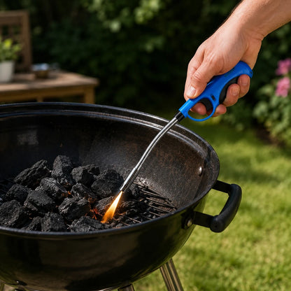 Confezione da 20 accendigas Rocket Barney, accenditori multiuso dal design semplice e moderno per cucina, fornelli, candele, barbecue e uso quotidiano