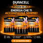 Confezione da 12 Batterie Alcaline Duracell AA Plus, Pacco da 4 Batterie a Lunga Durata