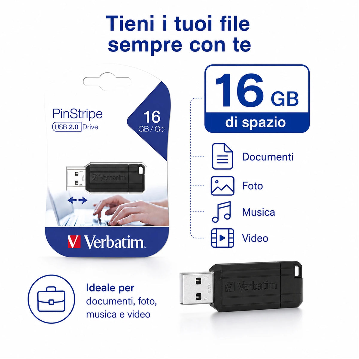 Confezione da 10 chiavette USB Kingston DataTraveler Exodia da 64 GB, memorie flash USB 3.2 DTX/64GB con laccetto incluso, per laptop e computer