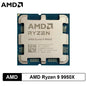 CPU Desktop AMD Ryzen 9 9950X 16-Core 32T 5.7GHz Max Boost 64MB L3 Cache Socket AM5 DDR5 170W TDP Serie 9000 Senza Ventola